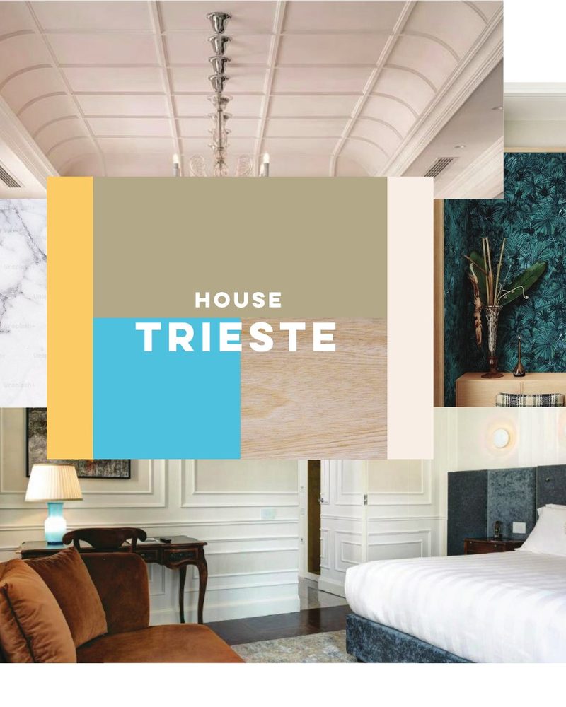 House Trieste — colours and materials