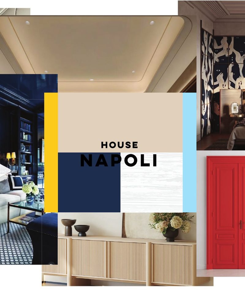 House Napoli — colours and materials