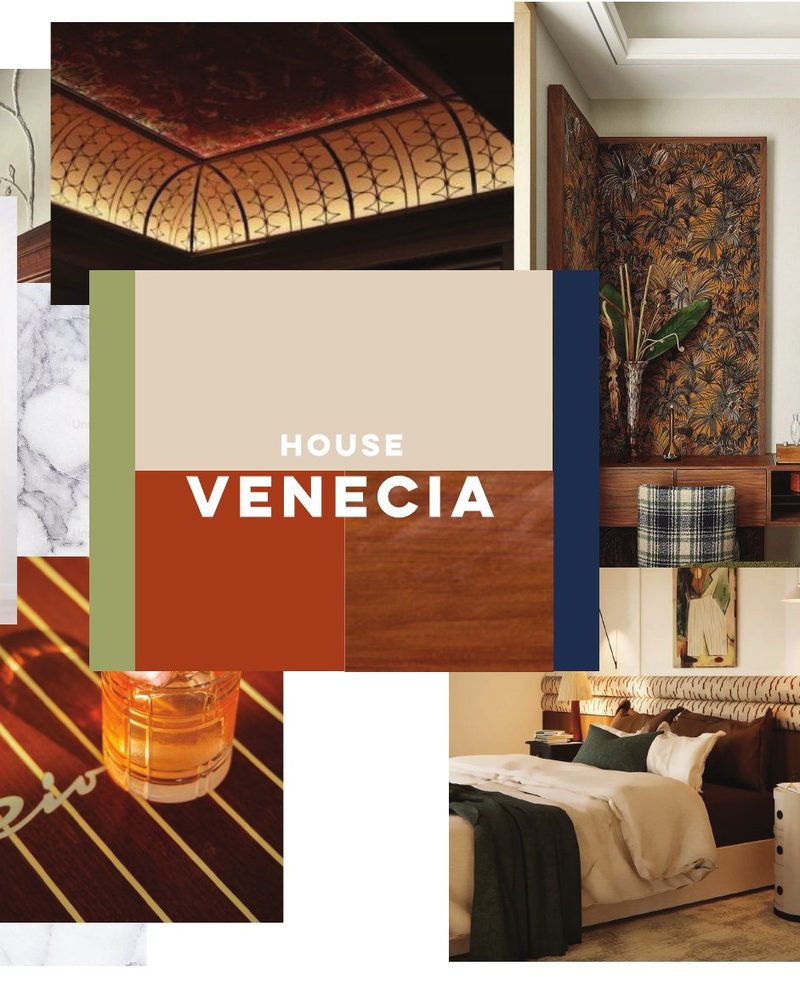 House Venezia — colours and materials